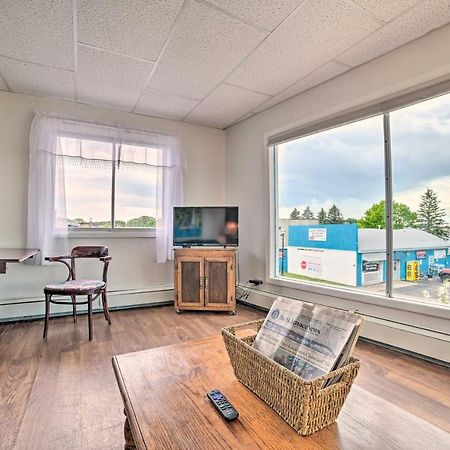 Walkable St Ignace Condo With Lake Huron Views Saint Ignace Exterior photo